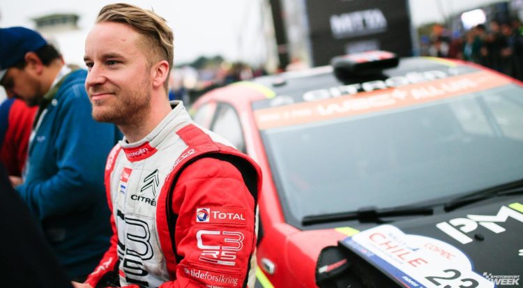Mads Ostberg confirms WRC2 programme with Citroen