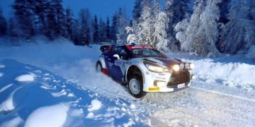 Valtteri Bottas ninth at Arctic Lapland Rally