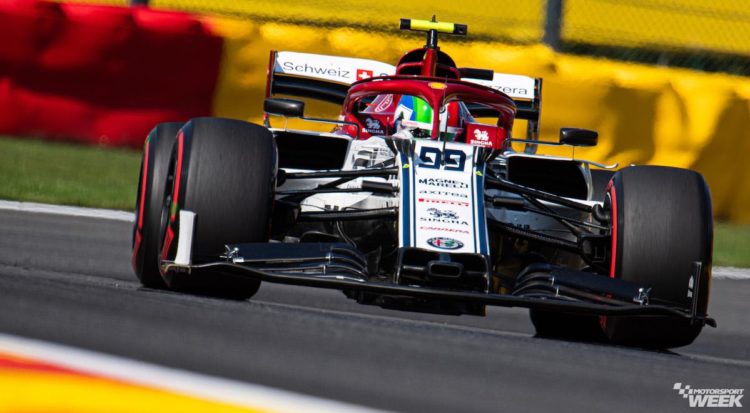 Antonio Giovinazzi came close to losing F1 seat after Belgium crash