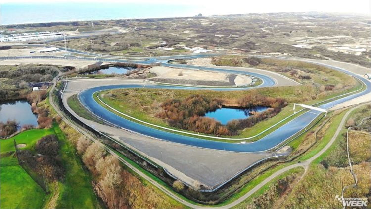 Video: Drone footage from Zandvoort as upgrade works continue