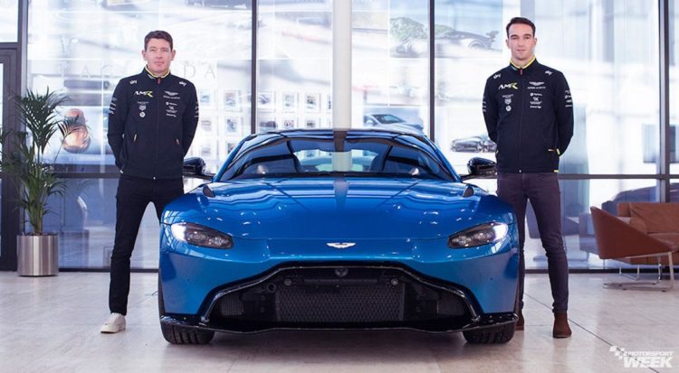 Richard Westbrook and Harry Tincknell complete Aston Martin’s Le Mans line-up