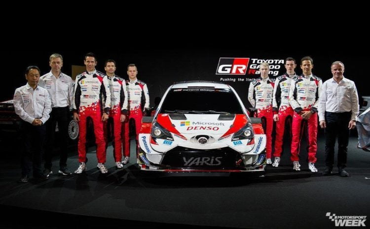 Toyota officially launches WRC season at Toyota Auto Salon