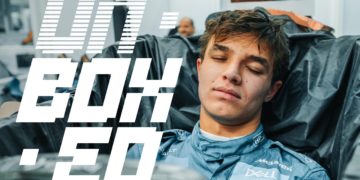Watch: Lando Norris gets comfortable in the McLaren MCL35