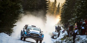 Evans and Toyota in charge in Rally Sweden after SS7