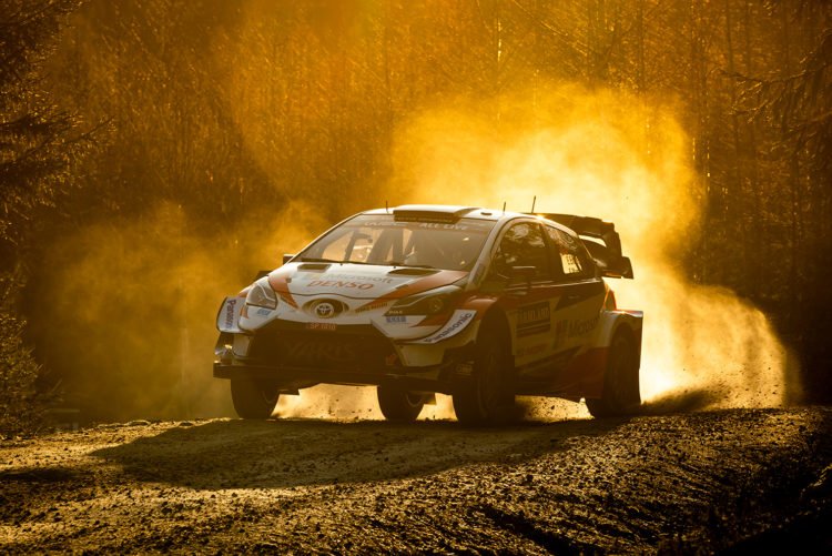 Evans leads after tricky SS2 in Rally Sweden