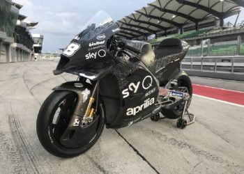 Aprilia unveil new 2020 RS-GP MotoGP challenger at Sepang