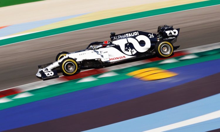 First photo: AlphaTauri AT01 hits the track at Misano