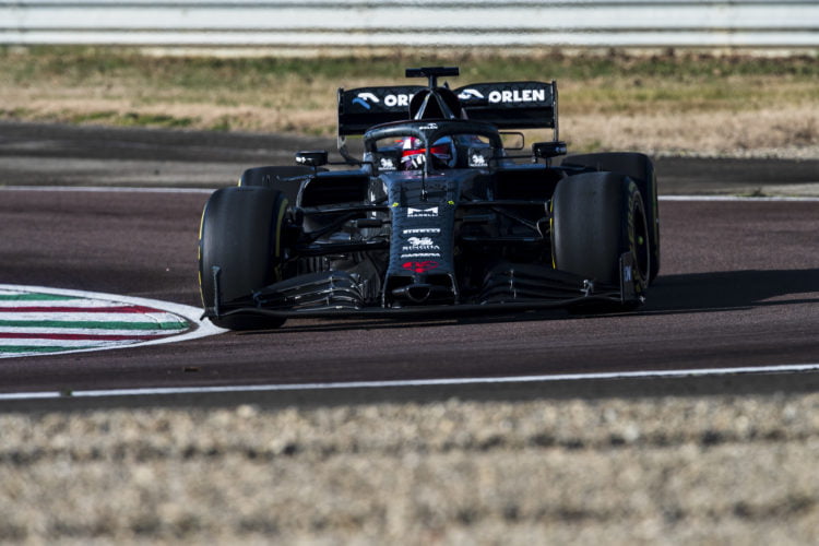 Alfa Romeo’s C39 makes track debut in test livery