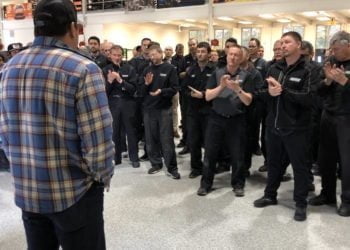 Newman getting out during recovery