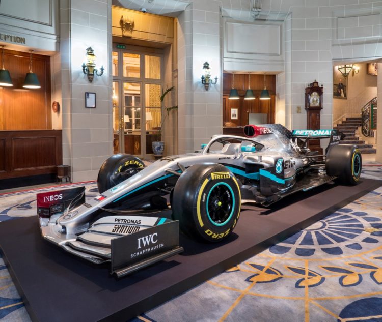 Mercedes reveals tweaked livery, five-year INEOS partnership