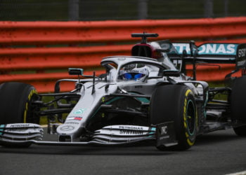 Gallery: Mercedes W11 hits the track at Silverstone