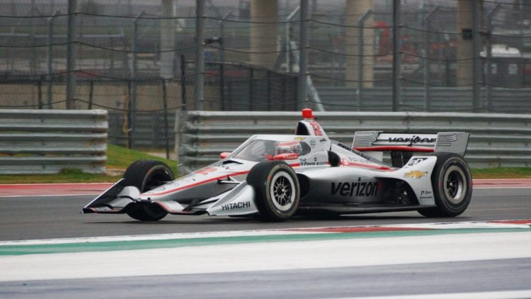 Power fastest in final IndyCar test, Penske showcase early speed