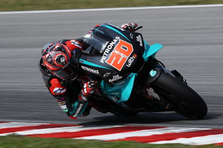 Quartararo sweeps MotoGP Sepang test with fastest time on day three