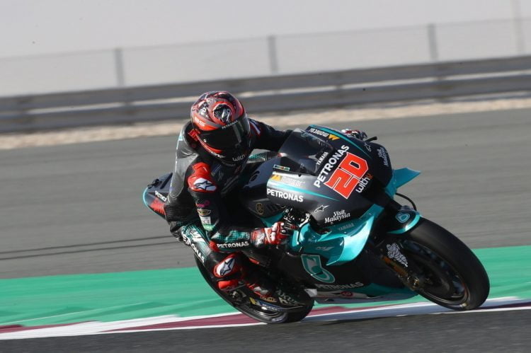 Quartararo snatches back top spot to lead second day of Qatar MotoGP test