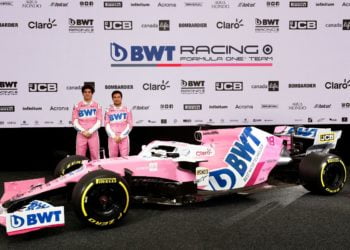 Racing Point unveils 2020 F1 challenger in Austria