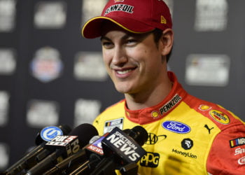Logano reaches milestone at Daytona