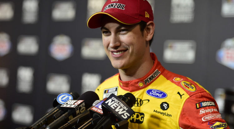 Logano reaches milestone at Daytona