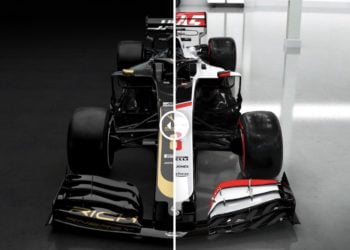 Sliders: Compare Haas’ VF-19 and VF-20 side-by-side