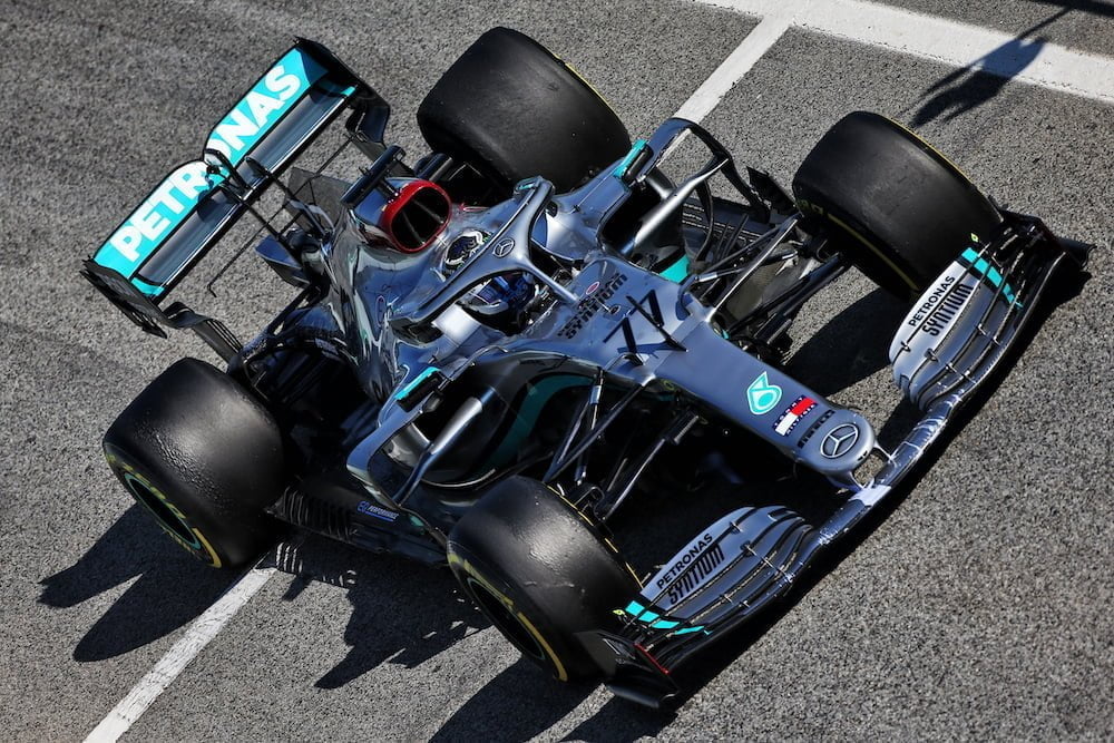 formula 1 testing times
