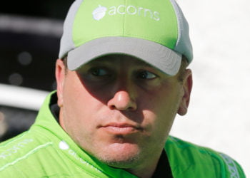 Newman on Busch Clash pole