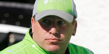 Newman on Busch Clash pole