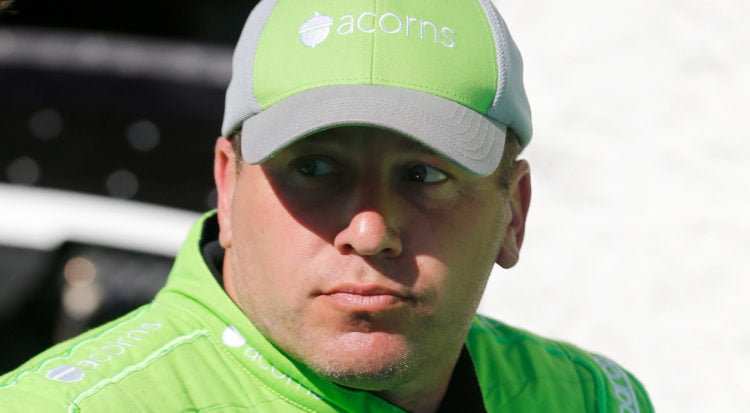 Newman on Busch Clash pole