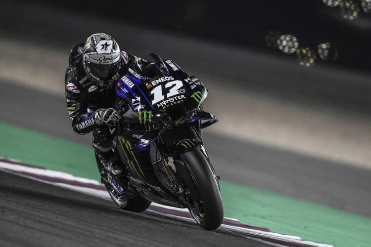 Vinales tops final day of MotoGP Qatar test for Yamaha