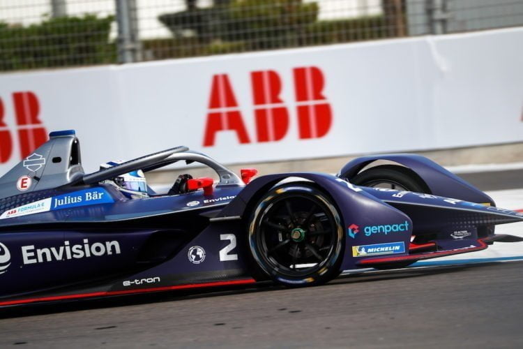 Cassidy beats lap record during Formula E Marrakesh Rookie Test
