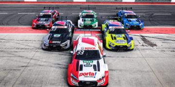 Audi unveils liveries for DTM title defence