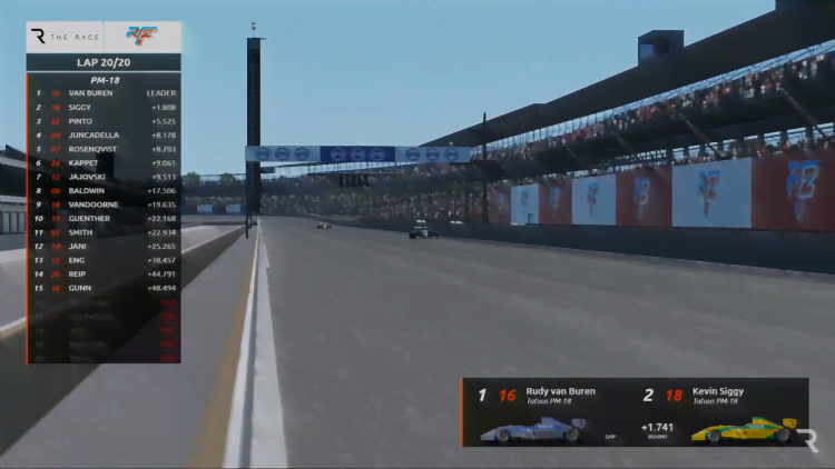 Van Buren dominates All-Star eSports battle, Juncadella and Rosenqvist score top five results