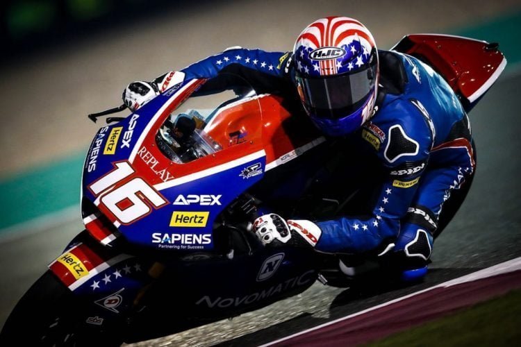 Roberts wins dead heat with Marini to secure maiden Moto2 pole in Qatar