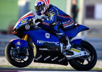 Roberts fastest in Moto2 Qatar FP2, Luthi crashes twice