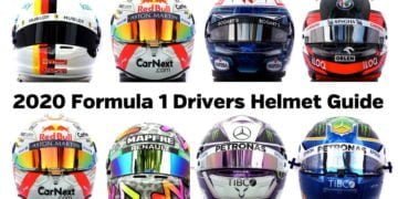 Gallery: 2020 F1 helmet guide from every angle