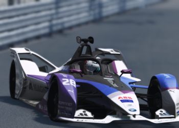 Guenther wins Formula E Race at Home Challenge test event