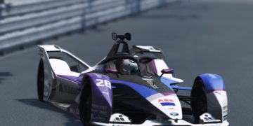 Guenther wins Formula E Race at Home Challenge test event