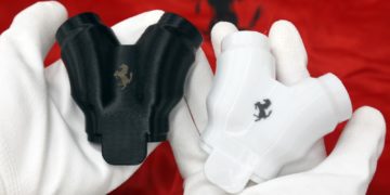 Ferrari producing respirator valves and mask fittings