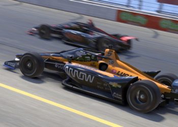 Pagenaud wins strategy battle to take iRacing victory at Michigan