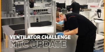 Inside the MTC as McLaren helps in coronavirus crisis