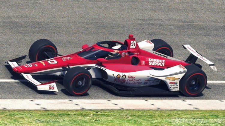 IndyCar field set for iRacing series finale from Indianapolis