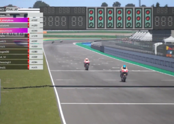 Alex Marquez denies brother Marc Virtual MotoGP Misano win with last corner pass