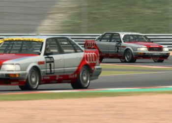 Chaotic Audi scrap highlights first DTM E-Sports Classic Challenge