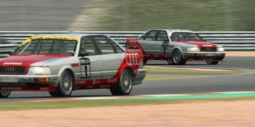 Chaotic Audi scrap highlights first DTM E-Sports Classic Challenge