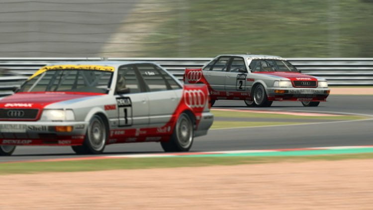 Chaotic Audi scrap highlights first DTM E-Sports Classic Challenge