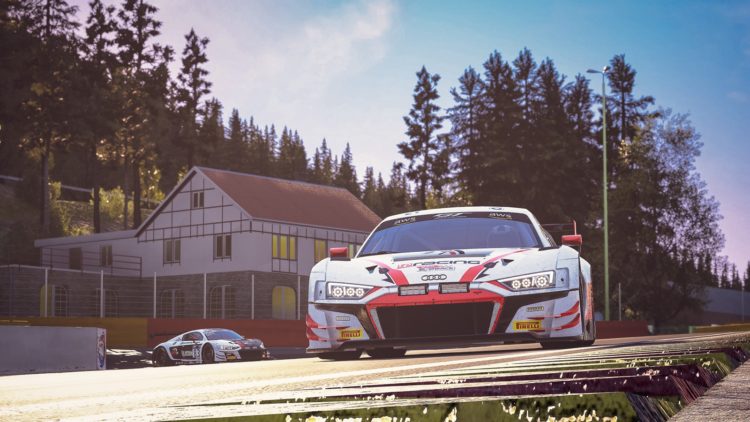 Marcucci takes lights to flag SRO E-Sports GT Series win at Spa