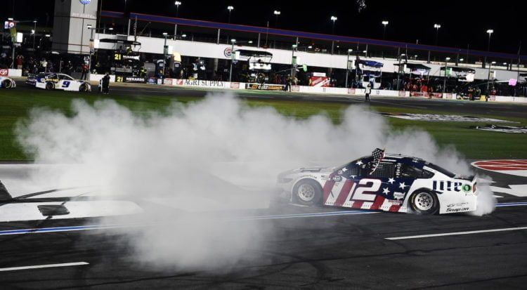 Keselowski wins at Charlotte