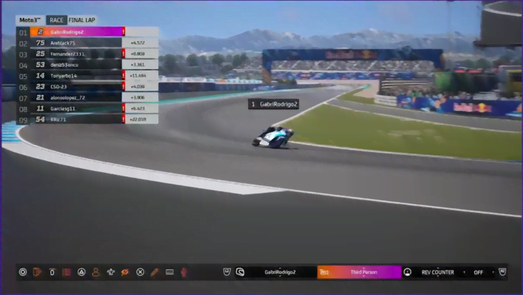 Rodrigo claims controversial Moto3 VirtualGP win at Jerez