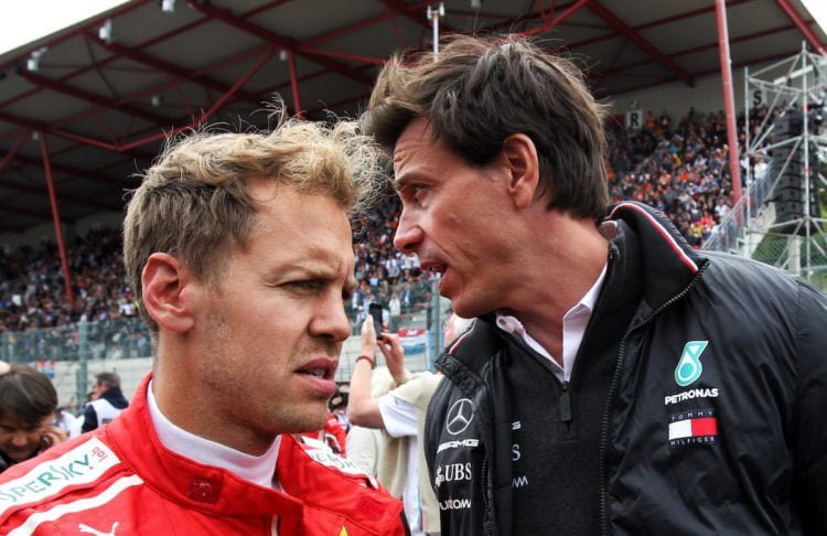 Mercedes ‘cannot ignore’ Vettel’s Ferrari departure admits Wolff