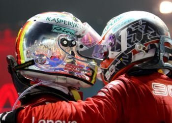 Leclerc pays tribute to departing team-mate Vettel