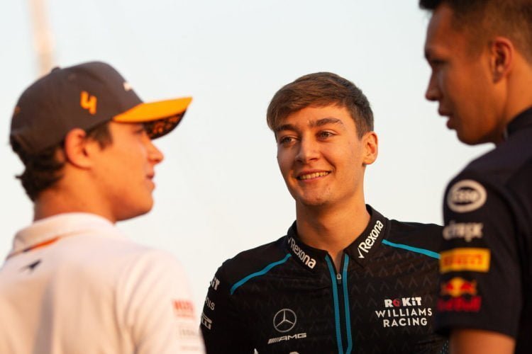 Russell ‘a little bit jealous’ seeing his mates in top F1 seats