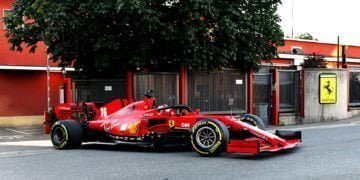Video: Leclerc drives SF1000 through Maranello